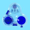 2 PCS Decompression Artifact Boring Vent Fingertip Rubik Cube Handle Fun Toy (Red) - Image 4