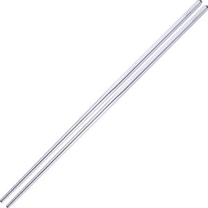 1 Pair Extended Chopsticks Stainless Steel Non-Slip Anti-Scalding Long Chopsticks Noodle Chopsticks Hot Pot Chopsticks