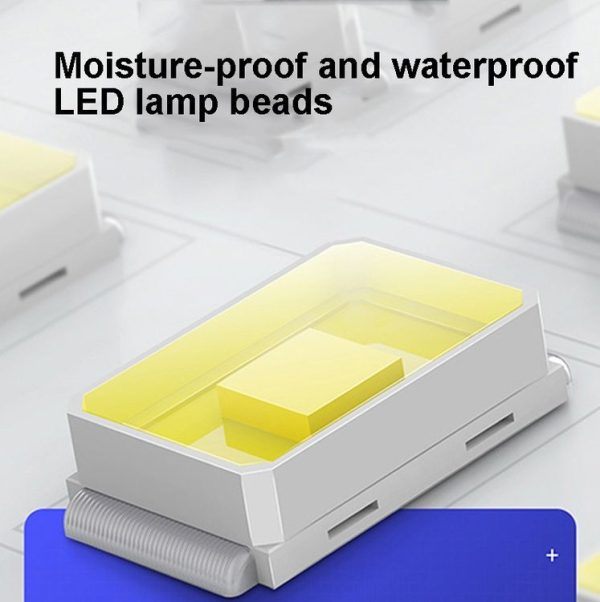V61 60 LEDs UFO Rechargeable Light Household Emergency Light Bulb Outdoor Camping Night Market Stall Light - Image 3