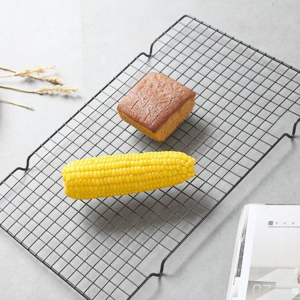 Household Kitchen Cold Rack Bread Cake Biscuit Cooling Rack Cold Net, Specification: 40x25cm - Image 5