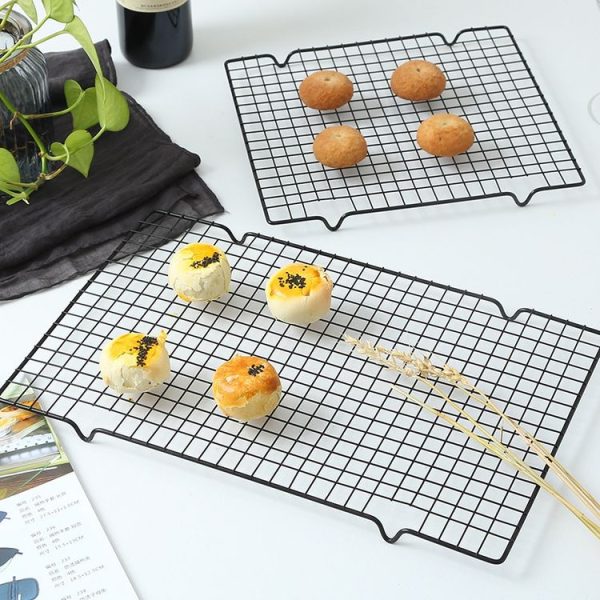 Household Kitchen Cold Rack Bread Cake Biscuit Cooling Rack Cold Net, Specification: 40x25cm - Image 7
