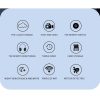 A12 Mini 1080P 5GHz Wireless WiFi Security Camera Night Vision Remote Home Small Surveillance Camera (Matte Black) - Image 4