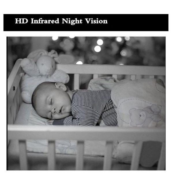 A12 Mini 1080P 5GHz Wireless WiFi Security Camera Night Vision Remote Home Small Surveillance Camera (Matte Black) - Image 8