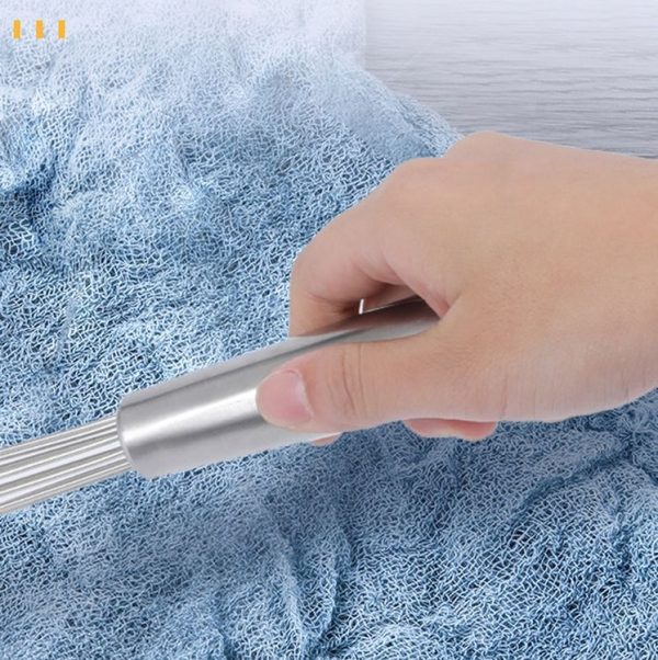 Manual Whisk Stainless Steel Glass Bead Egg Whisk Kitchen Household Hand-Held Baking Tools Type B 10 Inch - Image 7