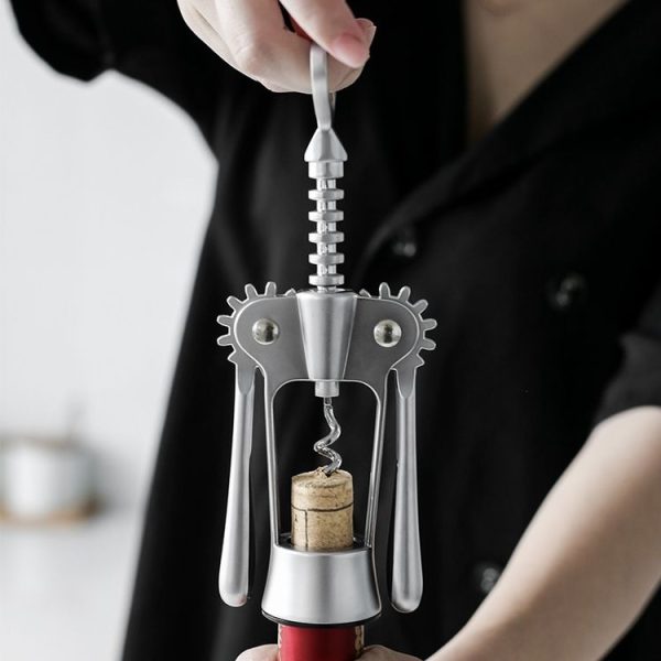 Kitchen Multifunctional Manual Wine Zinc Alloy Bottle Opener - Image 5