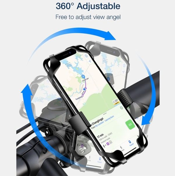 Bicycle Strap Mobile Phone Holder Bicycle Mountain Bike Phone Holder (Clip Type) - Image 7