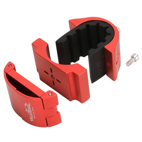 Electric Vehicle Invisible Mobile Phone Holder Bicycle Ring-Shaped Mobile Phone Holder, Colour: Black - Image 4