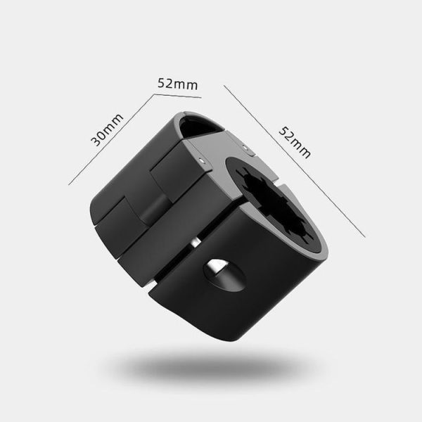 Electric Vehicle Invisible Mobile Phone Holder Bicycle Ring-Shaped Mobile Phone Holder, Colour: Black - Image 5