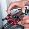 Electric Vehicle Invisible Mobile Phone Holder Bicycle Ring-Shaped Mobile Phone Holder, Colour: Black - Image 7