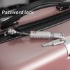 Customs Lock Wire Rope Padlock Skull Customs Code Lock (Black) - Image 6