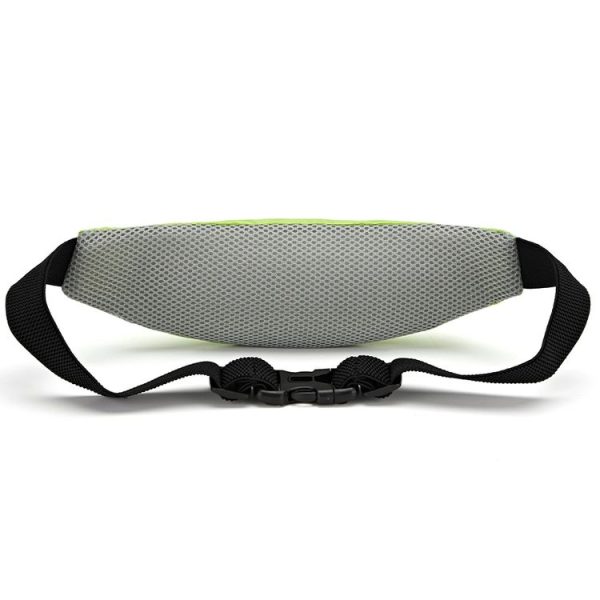 Sports Waist Bag Running Equipment Lightweight Large-Capacity Water-Repellent Breathable Outdoor Bag, Size: 7 inch (Black) - Image 4