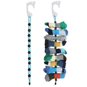 Socks Storage Organizer Socks Cleaning Aid Hanging Socks, Romdom Color Delivery