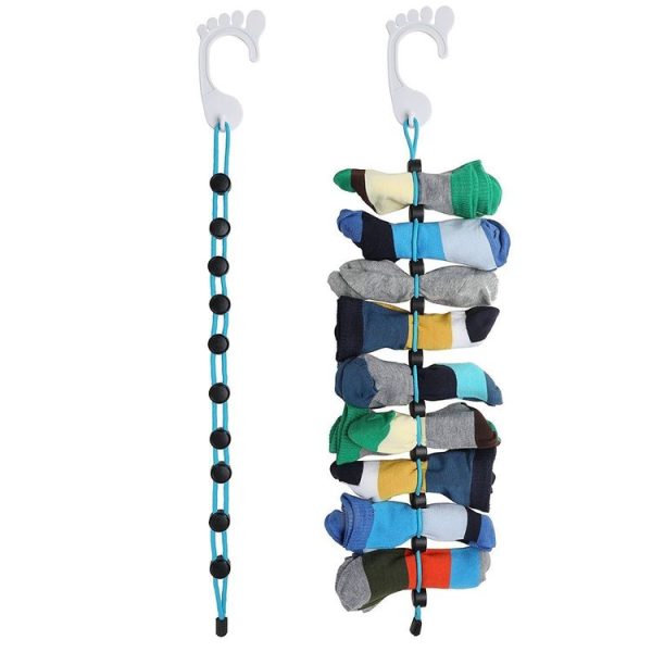 Socks Storage Organizer Socks Cleaning Aid Hanging Socks, Romdom Color Delivery