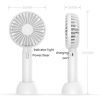 Desktop Portable Handheld Mini Silent Fan, Colour: X2 White - Image 3