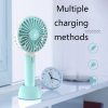 Desktop Portable Handheld Mini Silent Fan, Colour: X2 White - Image 7