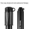 West Biking Bicycle High Pressure Pump Mini Portable Basketball Inflator With Hose (Black) - Image 4