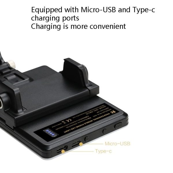 FB-SL-60AI Computer Fill Light Mini Selfie Mobile Phone Fill Light LED Live Video Conference Fill Light - Image 11