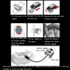 WEST BIKING 3 In 1 Wireless Bicycle Speedometer With Horn & Front Light Upgraded Version (Red) - Image 10