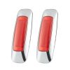 2 PCS 12 / 24V 8 LEDs Explosion Lightning Plating Edge Light Side Tail Light (Red)