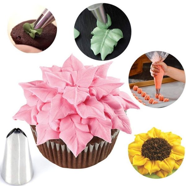 27 in 1 Decorating Mouth Set Seamless Cream Squeezing Mouth - Image 4