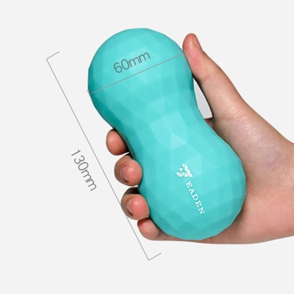 Eaden Fascia Ball Foot Massage Ball Relax Muscle Fitness Yoga Cervical Spine Rehabilitation Ball, Specification: Single Ball (Grey) - Image 3