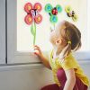 3 In 1 Fingertip Spinner Baby Rattle Three-Color Insect Sucker Turn And Turn Fun Baby Bath Toy - Image 6