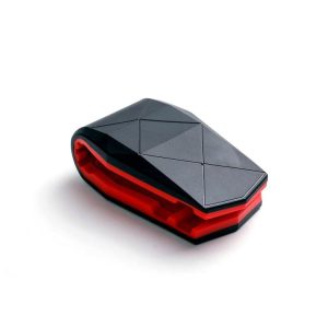 Lazy Car Desktop Phone Holder Alligator Mouth Clip Holder (Black Red)