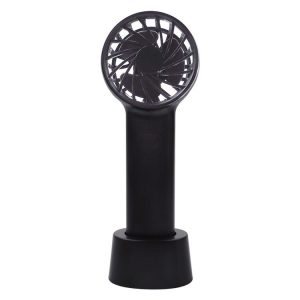 M2 Hand-Held Aromatherapy Fan 5 Gear High Wind Power (Black)