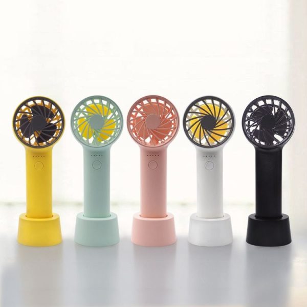 M2 Hand-Held Aromatherapy Fan 5 Gear High Wind Power (Black) - Image 12