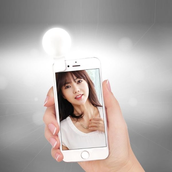 2 PCS Mobile Phone Fill Light Camera Photo LED Selfie Light (Black) - Image 7