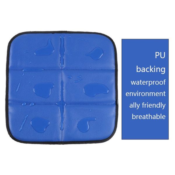 Outdoor Travel Small Cushion Folding Thickening Portable Single Wild Park Picnic Mat Beach Moisture-Proof Mat (Crimson) - Image 4