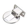Zinc Alloy Non-Perforated Suction Silent Strong Magnetic Door Stopper Black - Image 4