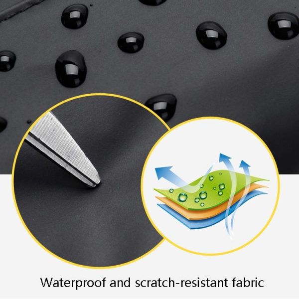 WEIXIER 8202 Waterproof Waist Bag Men Fashion Chest Bag Casual Outdoor Sports Messenger Bag (Army Green) - Image 9