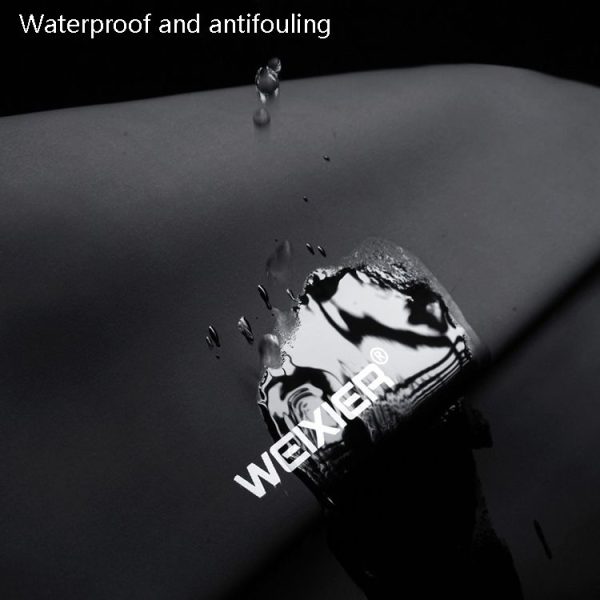 WEIXIER 8641 Men Running Waterproof Waist Bag Multifunctional Chest Bag Sports Leisure One-Shoulder Bag (Black) - Image 10
