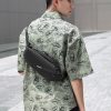 WEIXIER 8641 Men Running Waterproof Waist Bag Multifunctional Chest Bag Sports Leisure One-Shoulder Bag (Black) - Image 12
