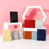 928801 Zipper Ladies Coin Purse Mini Keychain Multi-Card Card Holder (Black) - Image 7