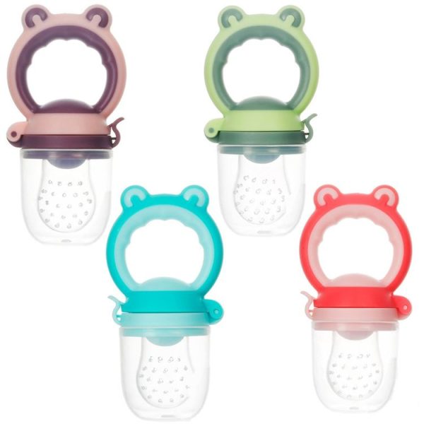 Baby Fruit And Vegetable Food Supplement Food Fruit Bite Bag (M Blue) - Image 3