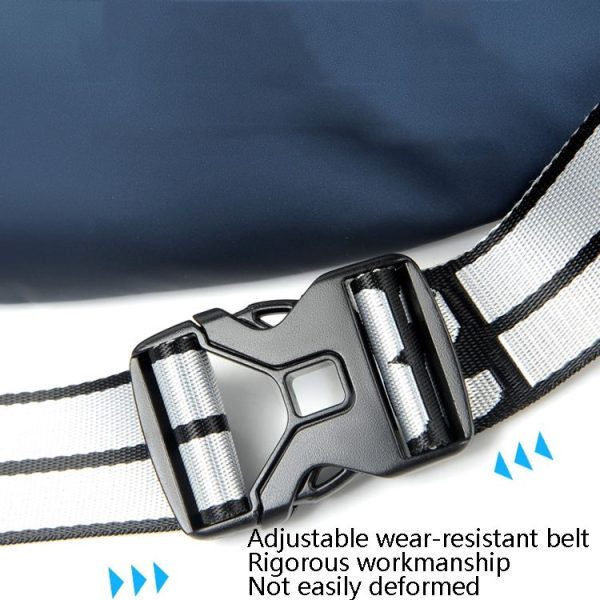 WEIXIER 9561 Sports Running Waist Bag Mobile Phone Bag Multifunctional Outdoor Waterproof Small Pocket (Gray) - Image 8