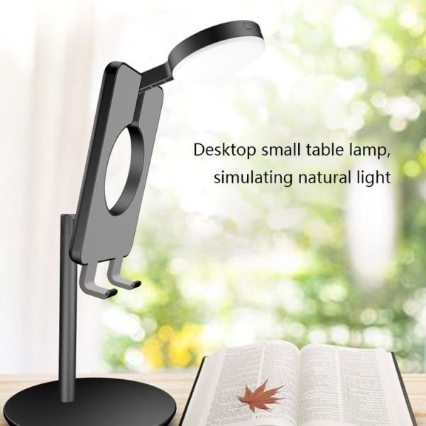 M2 Live Camera Fill Light Bracket Anchor Beauty High-Definition Lighting Mobile Phone Tablet Desktop Ring Light (White) - Image 10