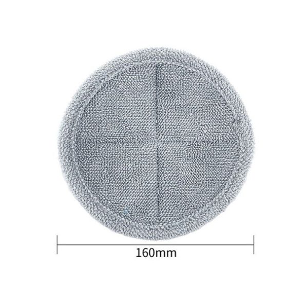 3 PCS 16 Cm Mopping Machine Round Mop Cleaning Cloth Suitable For Dyson Vacuum Cleaner - Image 6