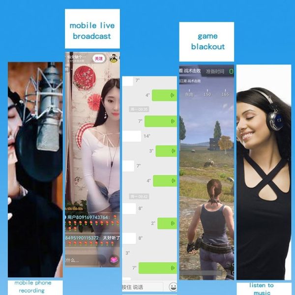 Mobile Phone Computer Sound Card Mini-Cell E-Sports Eating Chicken Game Anchor K Song Recording Voice-Changer - Image 15