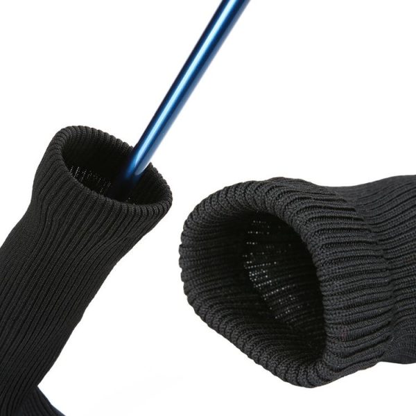3 in 1 No.1 / No.3 / No.5 Clubs Protective Cover Golf Club Head Cover (Black) - Image 6