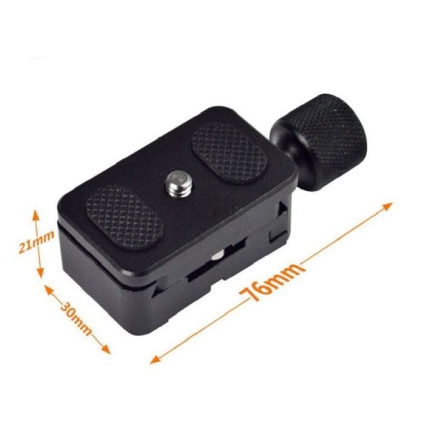 Stabilizer Quick Release Plate Gimbal Slide Rail Base Plate with 1 / 4 inch Screw - Image 2