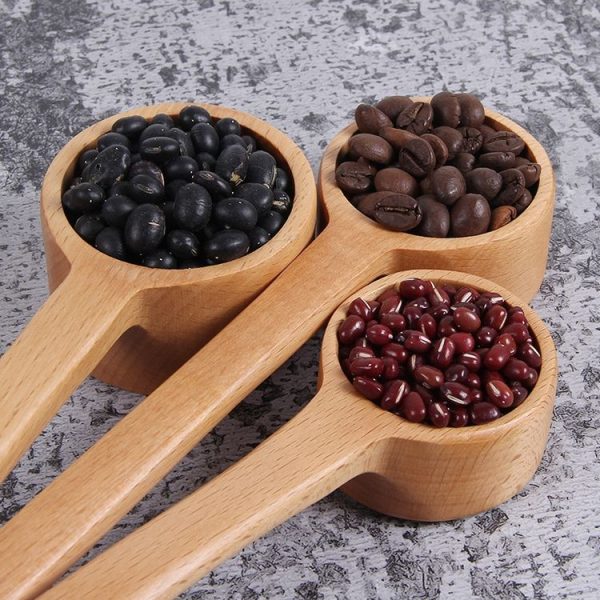 Long-Handled Wooden Spoon Seasoning Spoon Dessert Coffee Milk Tea Spoon Small - Image 8