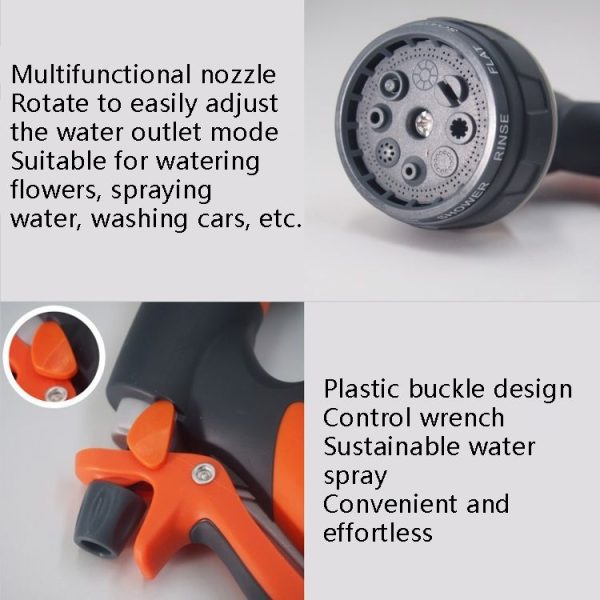 Plastic Household Flower Garden Watering Sprinkler, Green - Image 5