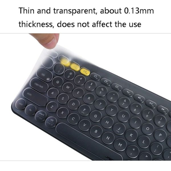 JRC T20703 Laptop Keyboard Film Wireless Bluetooth Keyboard Transparent Film For Logitech K380 - Image 4