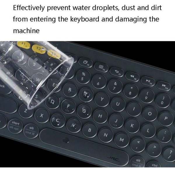 JRC T20703 Laptop Keyboard Film Wireless Bluetooth Keyboard Transparent Film For Logitech K380 - Image 6