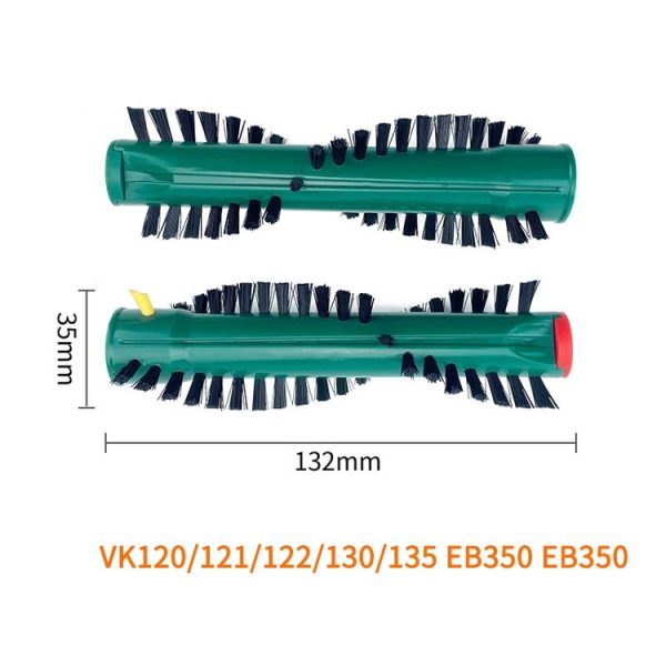 One Pair For Vorwerk Vacuum Cleaner VK120 / VK121 / VK122 / VK130 / VK135 / EB350 Roller Brush Main Brush - Image 7