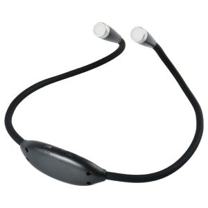 Night Running Hanging Neck Universal Hose Light Three-Speed Dimming Reading Light (Black)