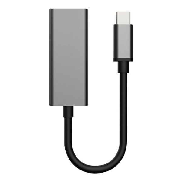 Type-C To RJ45 Gigabit Ethernet Adapter For Mac And Windows, With Light - Image 2